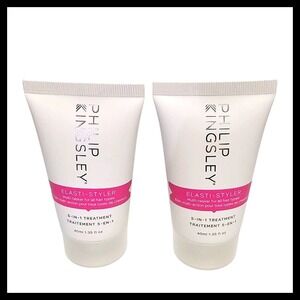 2 x Philip Kingsley Elasti-Styler 5-IN-1 Treatment 1.35fl oz/40ml Travel Size Ne
